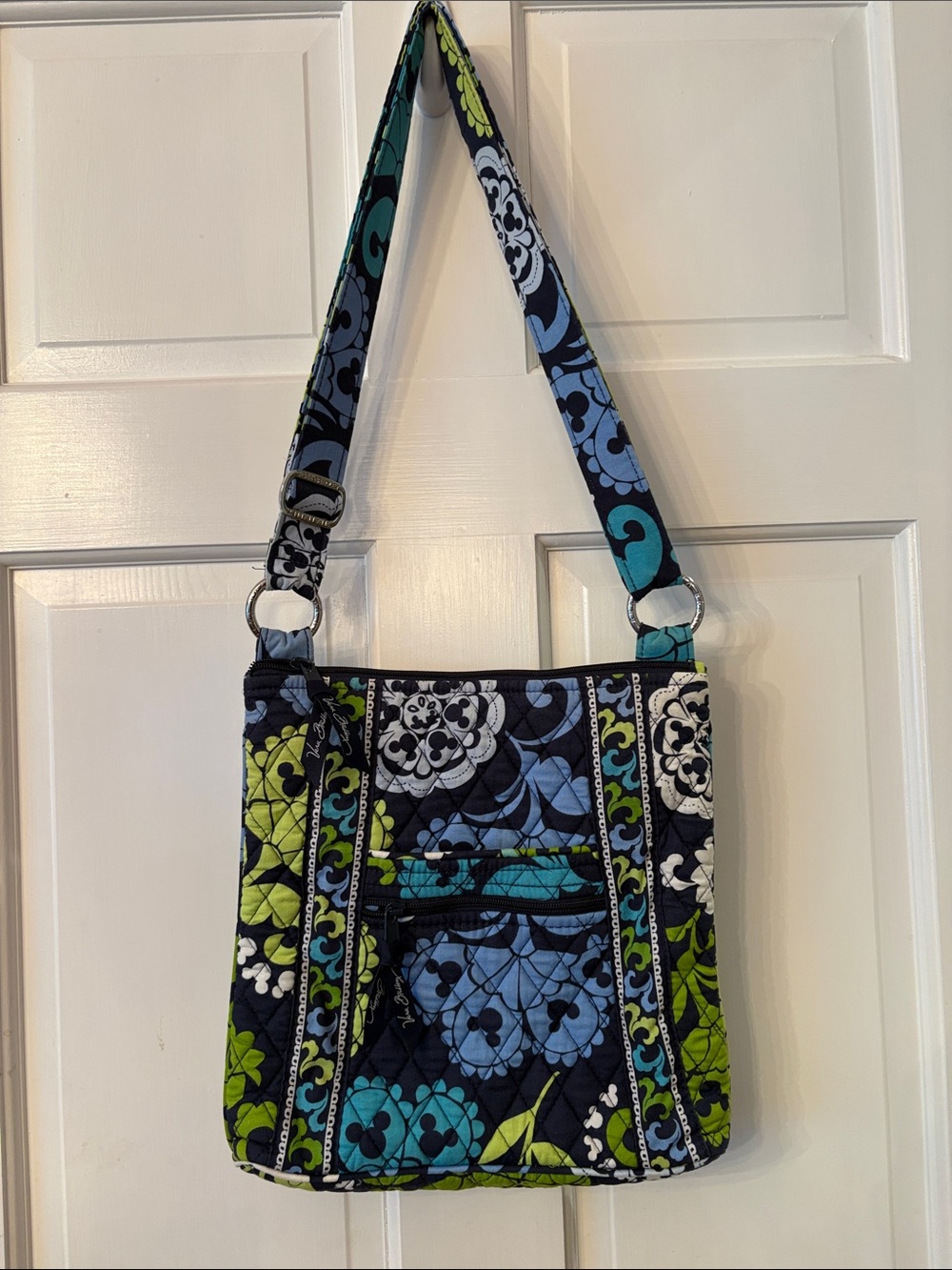 Vera Bradley x Disney Parks Where’s Mickey Hipster Crossbody Bag EUC